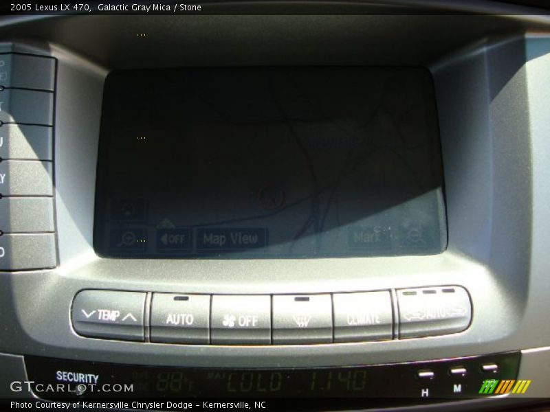 Galactic Gray Mica / Stone 2005 Lexus LX 470