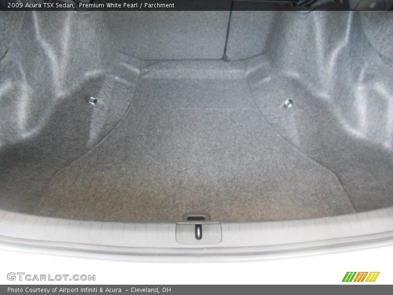 Premium White Pearl / Parchment 2009 Acura TSX Sedan