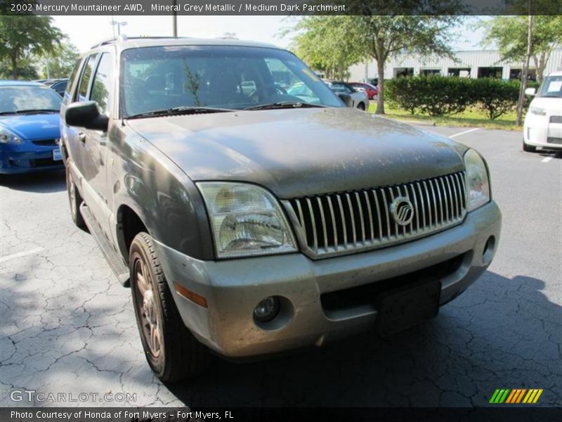 Mineral Grey Metallic / Medium Dark Parchment 2002 Mercury Mountaineer AWD