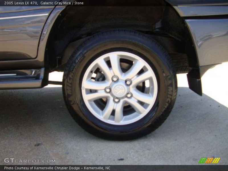 Galactic Gray Mica / Stone 2005 Lexus LX 470
