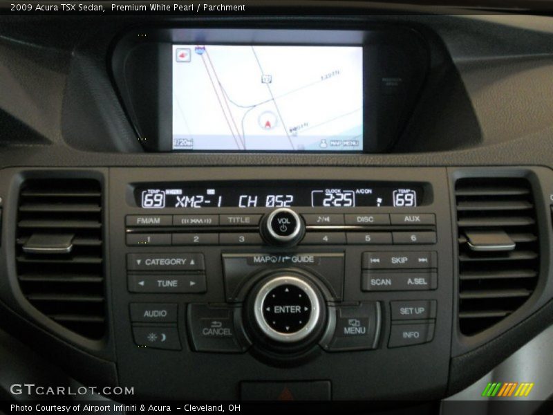 Premium White Pearl / Parchment 2009 Acura TSX Sedan