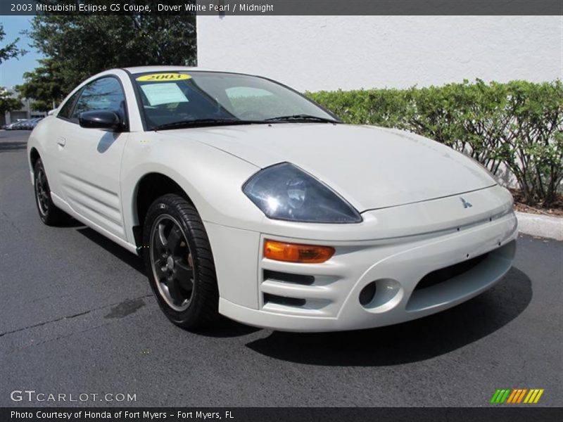 Dover White Pearl / Midnight 2003 Mitsubishi Eclipse GS Coupe