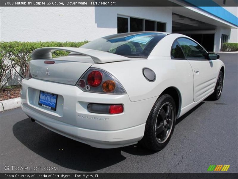 Dover White Pearl / Midnight 2003 Mitsubishi Eclipse GS Coupe