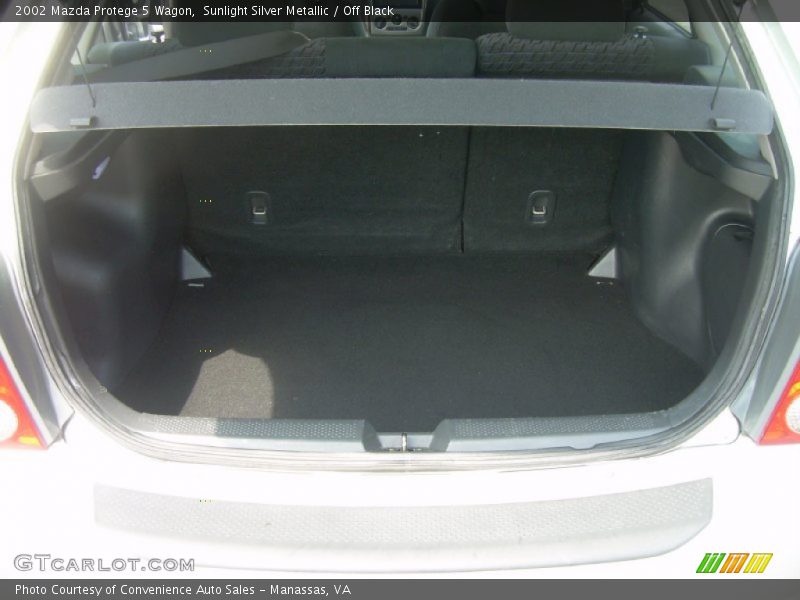 Sunlight Silver Metallic / Off Black 2002 Mazda Protege 5 Wagon