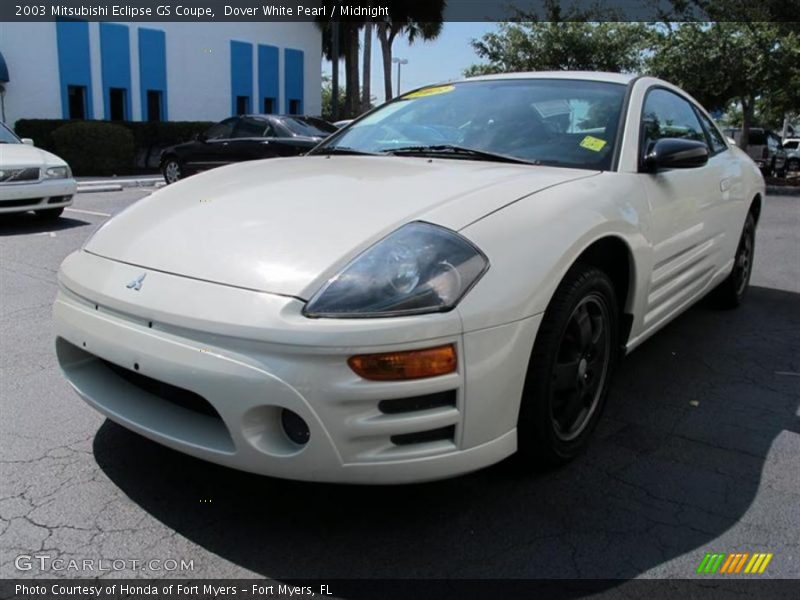 Dover White Pearl / Midnight 2003 Mitsubishi Eclipse GS Coupe