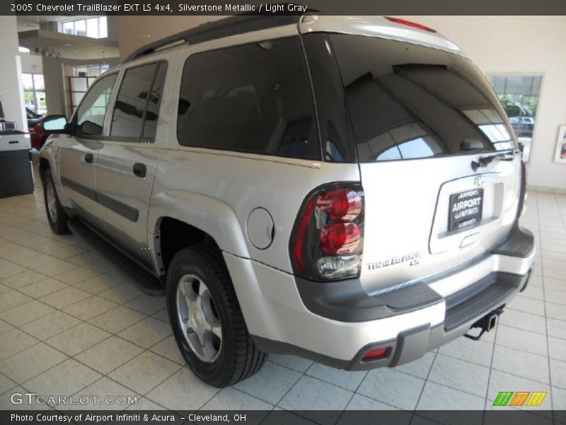 Silverstone Metallic / Light Gray 2005 Chevrolet TrailBlazer EXT LS 4x4