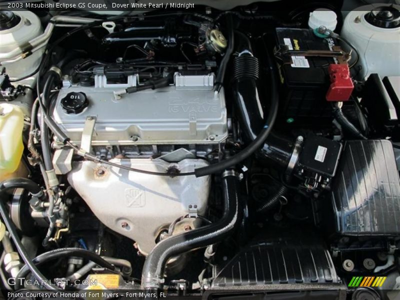 Dover White Pearl / Midnight 2003 Mitsubishi Eclipse GS Coupe
