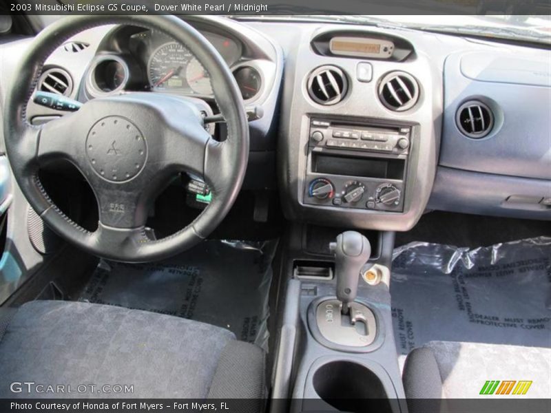 Dover White Pearl / Midnight 2003 Mitsubishi Eclipse GS Coupe