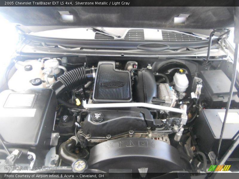 Silverstone Metallic / Light Gray 2005 Chevrolet TrailBlazer EXT LS 4x4