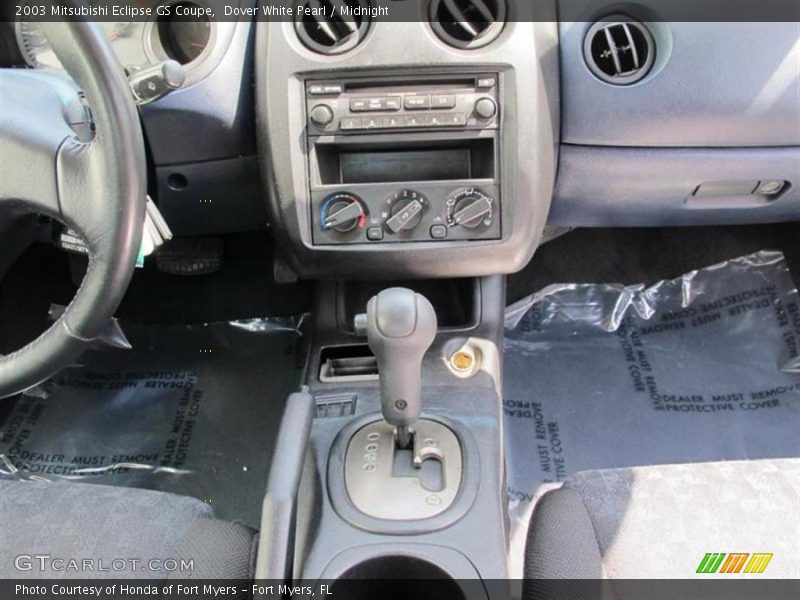 Dover White Pearl / Midnight 2003 Mitsubishi Eclipse GS Coupe