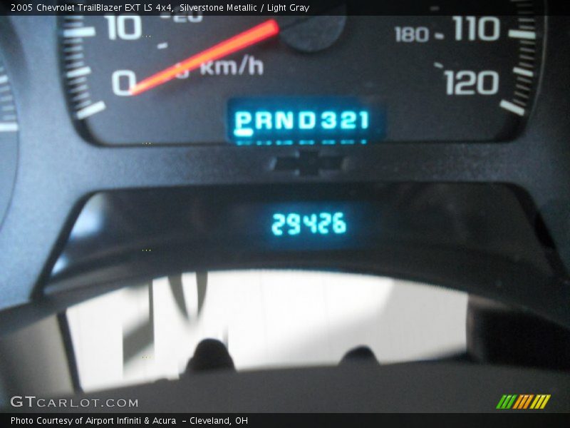 Silverstone Metallic / Light Gray 2005 Chevrolet TrailBlazer EXT LS 4x4