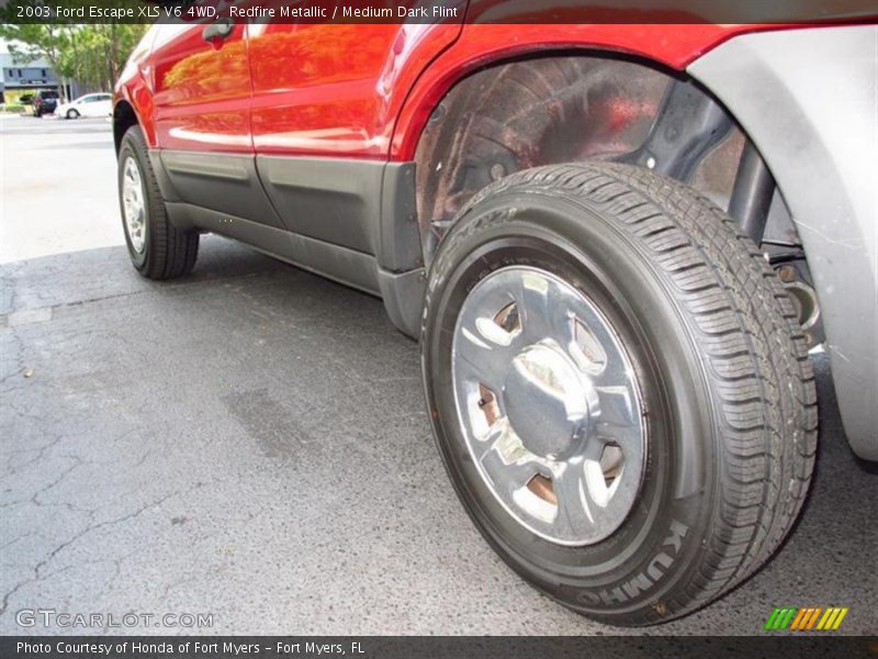 Redfire Metallic / Medium Dark Flint 2003 Ford Escape XLS V6 4WD