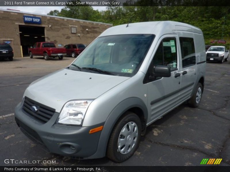 Silver Metallic / Dark Grey 2011 Ford Transit Connect XL Cargo Van