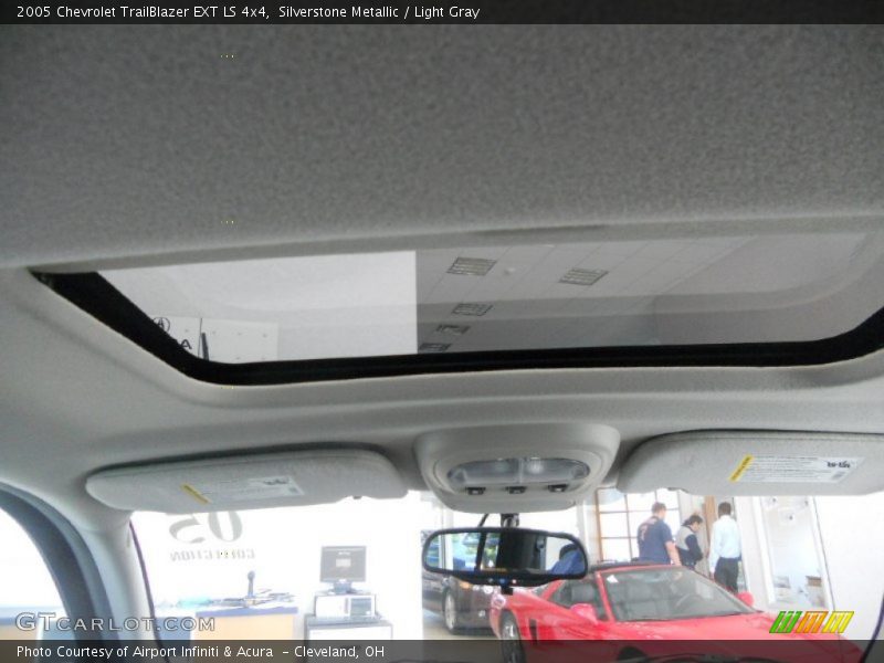 Silverstone Metallic / Light Gray 2005 Chevrolet TrailBlazer EXT LS 4x4