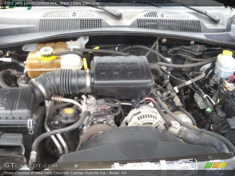 Black / Dark Slate Gray 2002 Jeep Liberty Limited 4x4