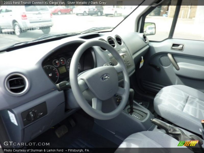 Silver Metallic / Dark Grey 2011 Ford Transit Connect XL Cargo Van