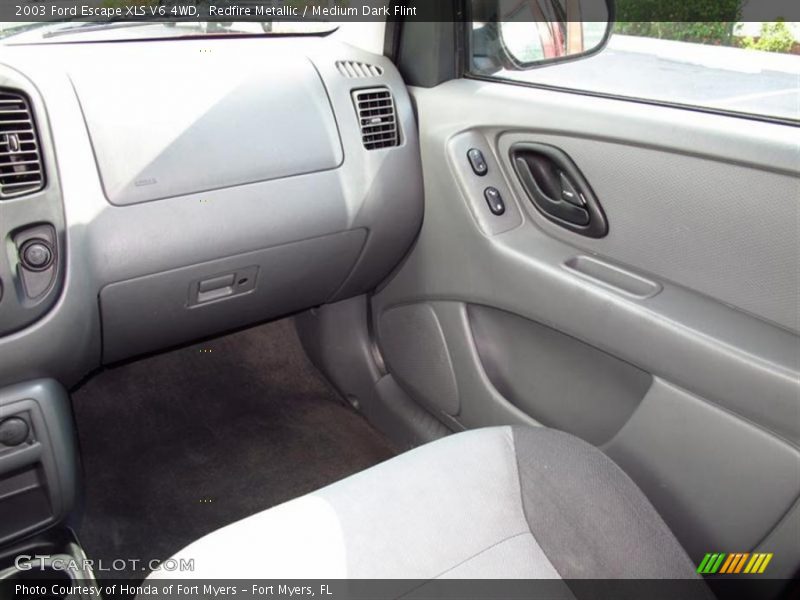 Redfire Metallic / Medium Dark Flint 2003 Ford Escape XLS V6 4WD