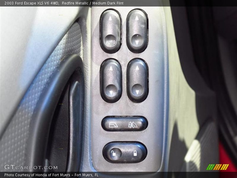 Redfire Metallic / Medium Dark Flint 2003 Ford Escape XLS V6 4WD