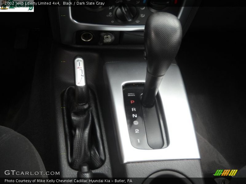 Black / Dark Slate Gray 2002 Jeep Liberty Limited 4x4