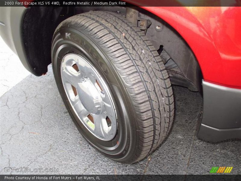 Redfire Metallic / Medium Dark Flint 2003 Ford Escape XLS V6 4WD