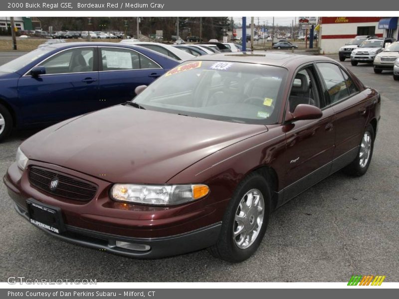 Bordeaux Red / Medium Gray 2000 Buick Regal GSE