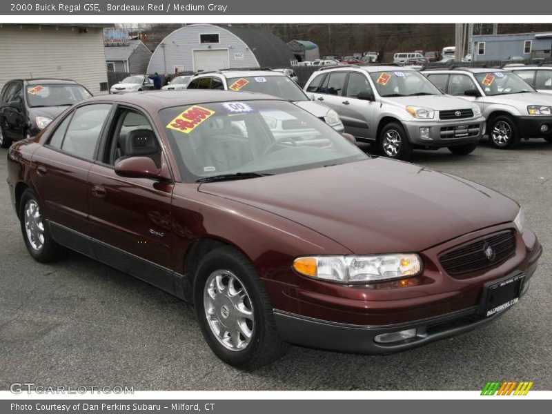 Bordeaux Red / Medium Gray 2000 Buick Regal GSE