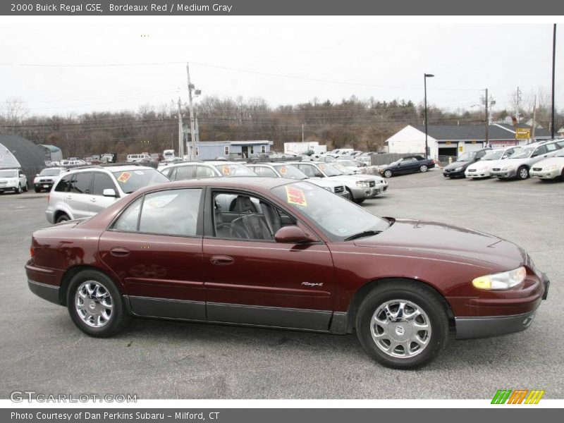 Bordeaux Red / Medium Gray 2000 Buick Regal GSE