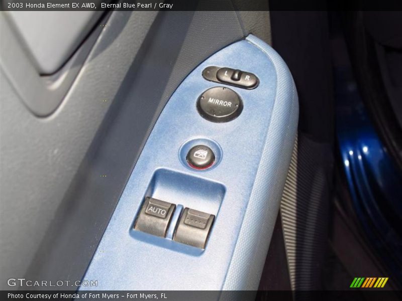 Eternal Blue Pearl / Gray 2003 Honda Element EX AWD