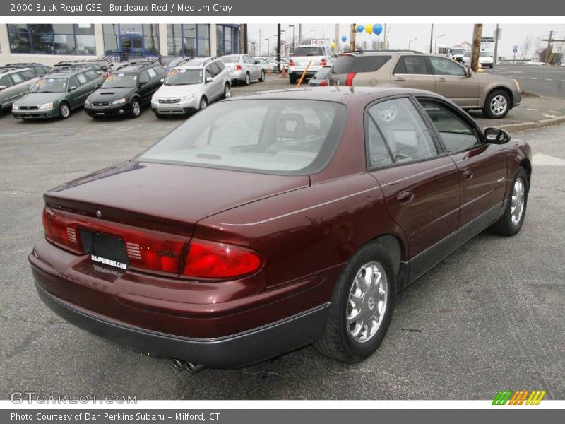 Bordeaux Red / Medium Gray 2000 Buick Regal GSE