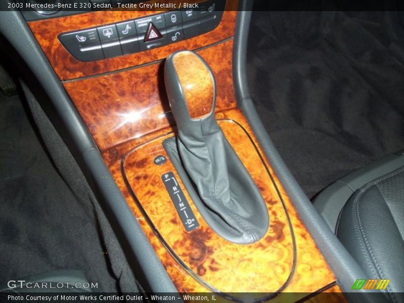 Tectite Grey Metallic / Black 2003 Mercedes-Benz E 320 Sedan