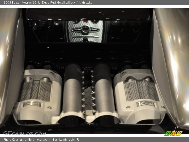  2008 Veyron 16.4 Engine - 8.0 Liter Quad-Turbocharged DOHC 64-Valve VVT W16