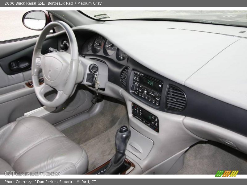 Bordeaux Red / Medium Gray 2000 Buick Regal GSE