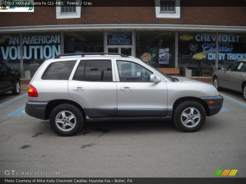 Pewter / Gray 2003 Hyundai Santa Fe GLS 4WD