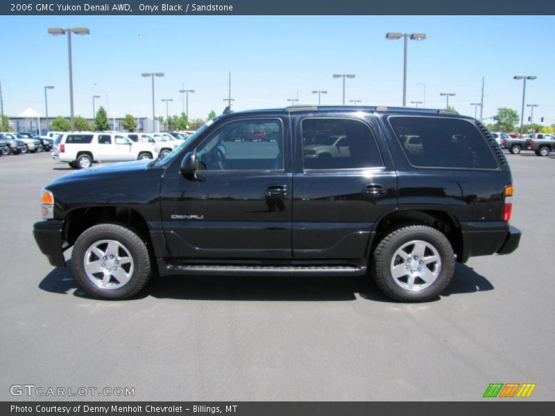 Onyx Black / Sandstone 2006 GMC Yukon Denali AWD