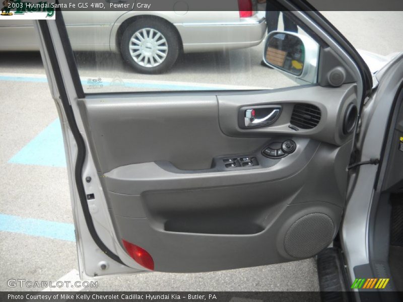 Pewter / Gray 2003 Hyundai Santa Fe GLS 4WD