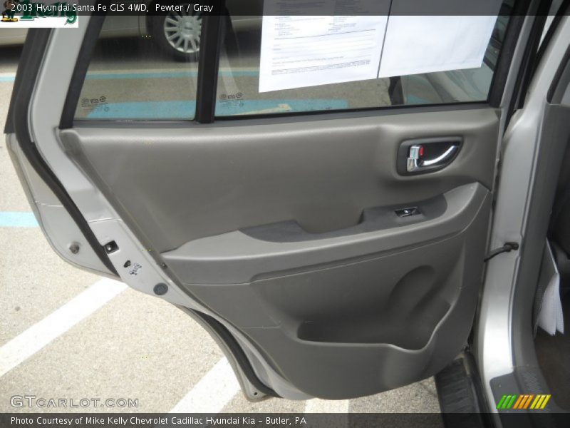 Pewter / Gray 2003 Hyundai Santa Fe GLS 4WD