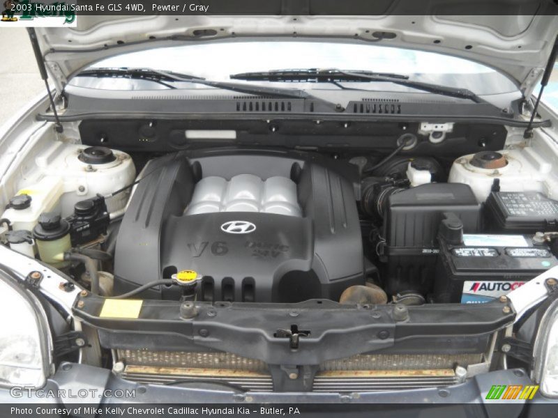 Pewter / Gray 2003 Hyundai Santa Fe GLS 4WD