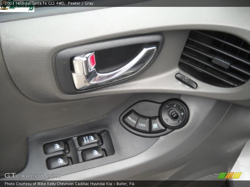 Pewter / Gray 2003 Hyundai Santa Fe GLS 4WD