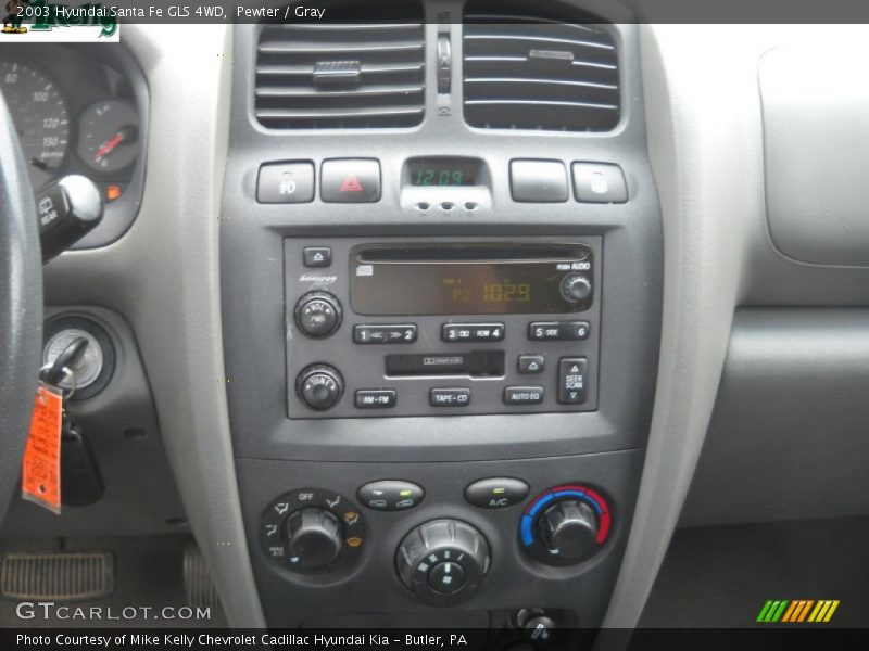 Pewter / Gray 2003 Hyundai Santa Fe GLS 4WD