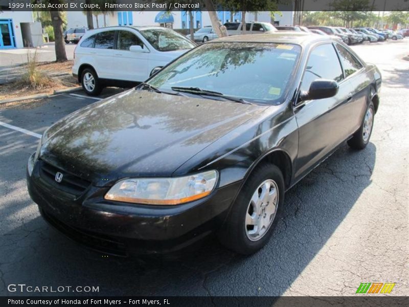 Flamenco Black Pearl / Charcoal 1999 Honda Accord EX Coupe