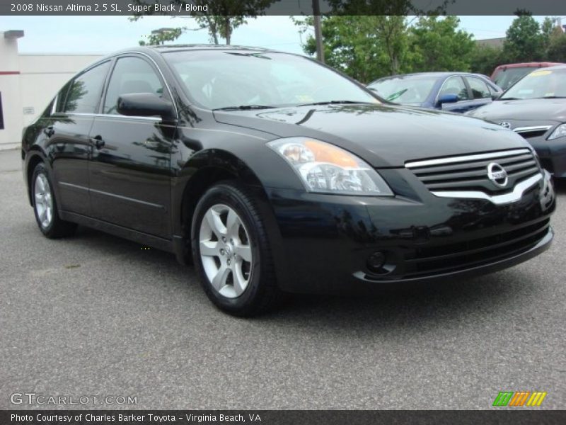 Super Black / Blond 2008 Nissan Altima 2.5 SL