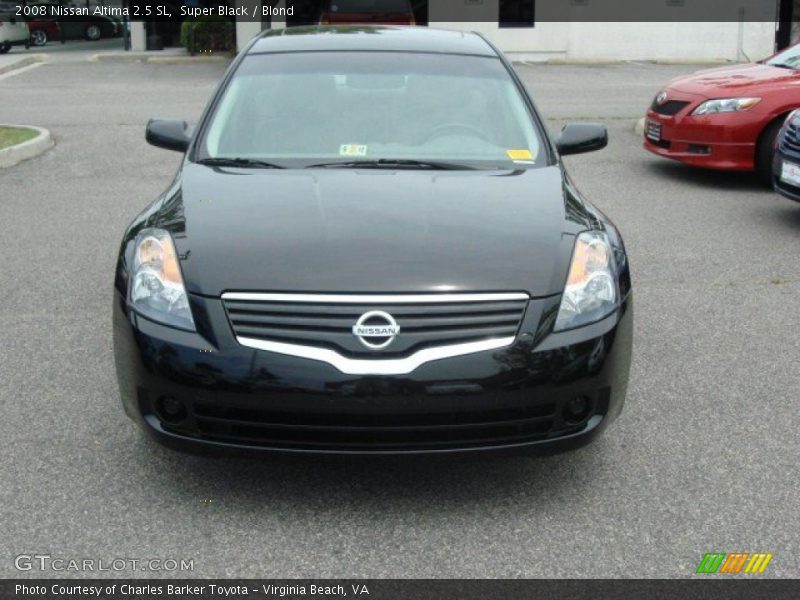 Super Black / Blond 2008 Nissan Altima 2.5 SL