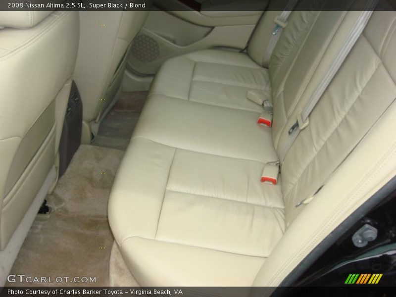 Super Black / Blond 2008 Nissan Altima 2.5 SL