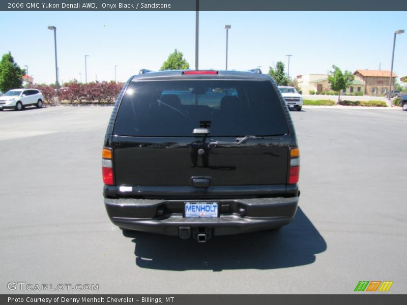 Onyx Black / Sandstone 2006 GMC Yukon Denali AWD