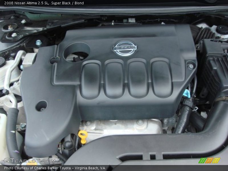 Super Black / Blond 2008 Nissan Altima 2.5 SL