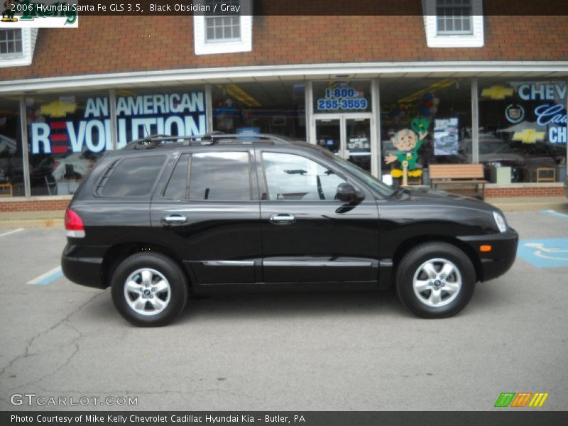Black Obsidian / Gray 2006 Hyundai Santa Fe GLS 3.5