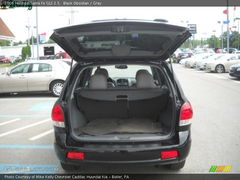 Black Obsidian / Gray 2006 Hyundai Santa Fe GLS 3.5
