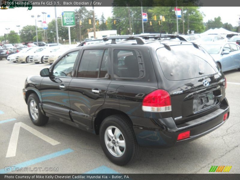 Black Obsidian / Gray 2006 Hyundai Santa Fe GLS 3.5