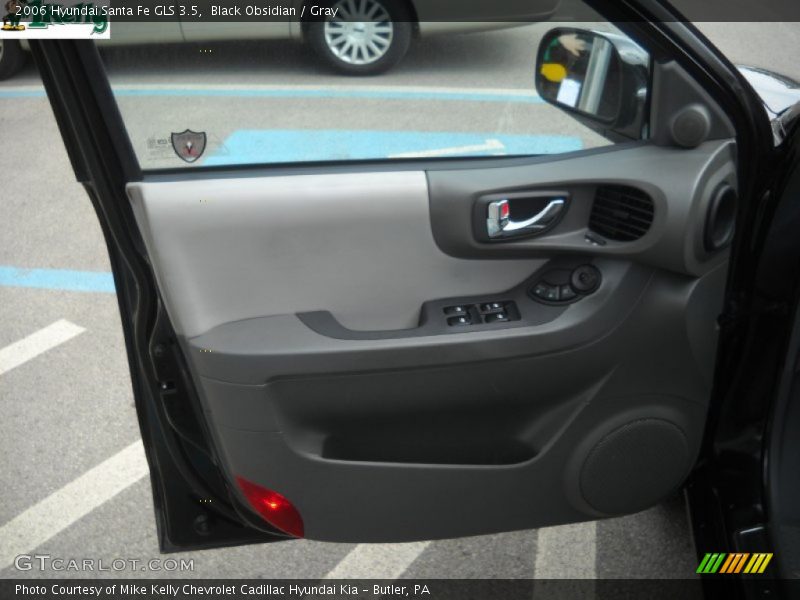 Black Obsidian / Gray 2006 Hyundai Santa Fe GLS 3.5