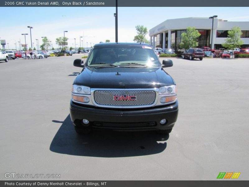 Onyx Black / Sandstone 2006 GMC Yukon Denali AWD